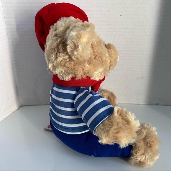 KEEL Toys Paris France Stuffed Plush Teddy Bear Beret French Sailor 8" - Picture 5 of 10